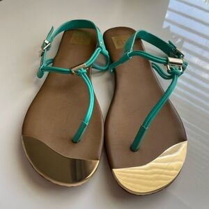 DOLCE VITA TURQUOISE SANDALS SIZE 10